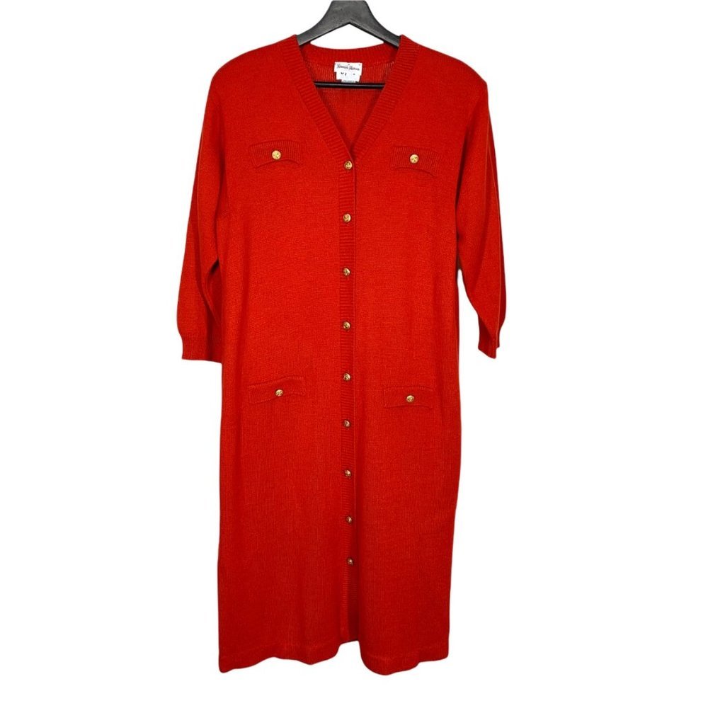 Vintage 90s Neiman Marcus AMI Sweater Dress XL
